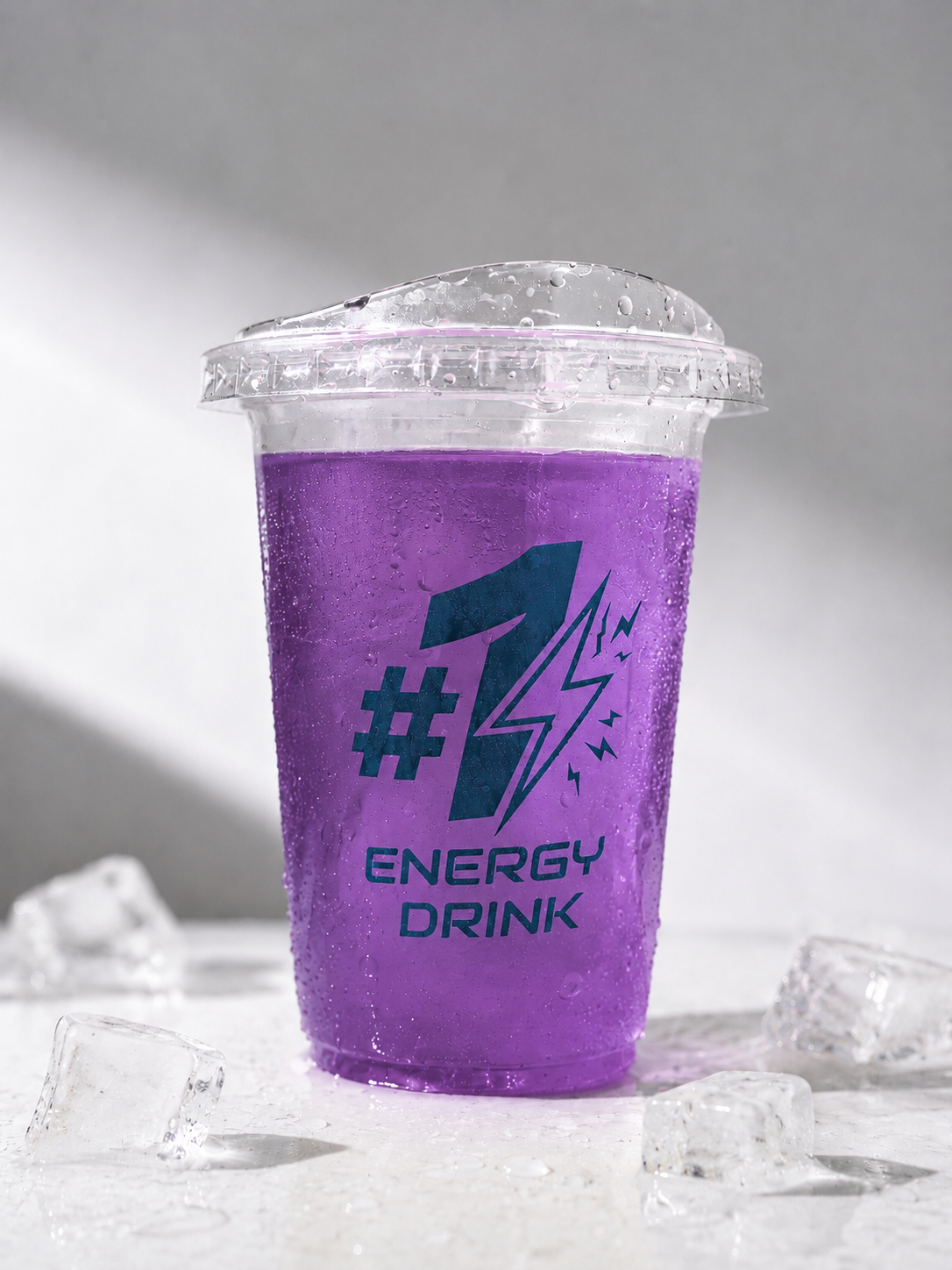 #1 Energy Drink purple cup